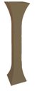 Ver imagem 6 de Vaso Planta Pilar Suporte Torre 140x30 Trapézio Polietileno BGPLASTICOS V21 LARANJA SUNSET 010