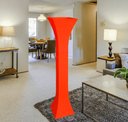 Ver mais imagens de Vaso Planta Pilar Suporte Torre 140x30 Trapézio Polietileno BGPLASTICOS V21 LARANJA SUNSET 010