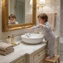 Ver imagem 7 de Torneira de Pressão para de Banheiro Lavabo Aço Inox Fc-140