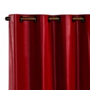 Ver imagem 3 de Cortina Daily Varão 1,5m Blackout PVC 2,20MX1,30m Sala Quarto Vermelho