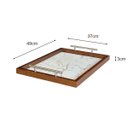 Ver imagem 4 de Bandeja Cantinho Café Grande Moderna Decorativa Ambiente Casa Sala Jantar Recepção Escritório Madeco