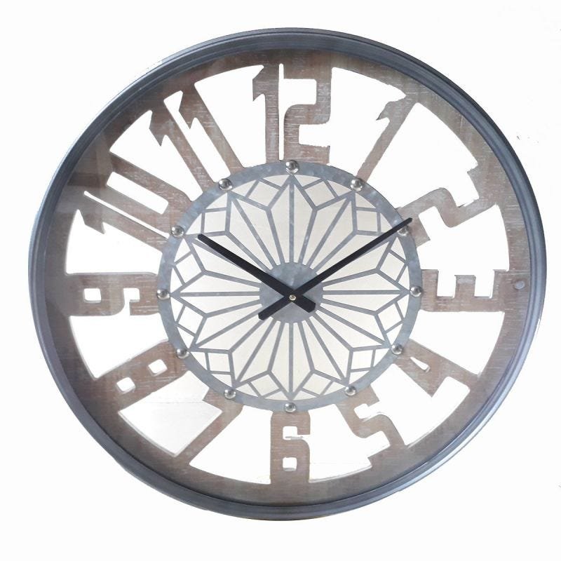 Relógio de Parede Vazado Mod: Mosaico 60 cm - 3