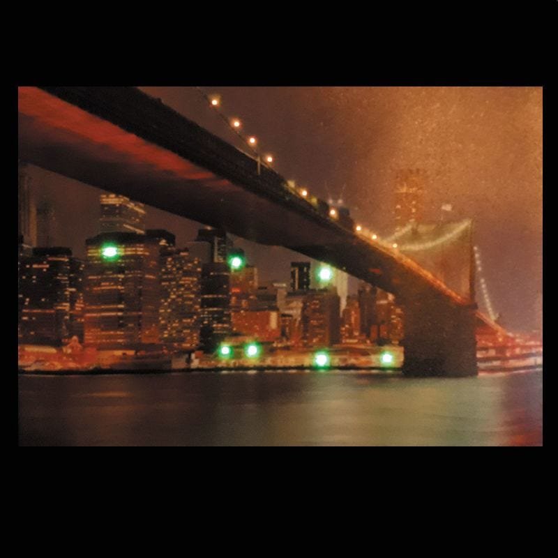 Quadro Iluminado - Ponte Brooklyn New York - 4