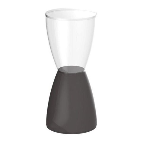 Banqueta Bery Im In Policarbonato Cinza 54,7cm (altura)