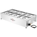 Ver imagem 2 de Buffet Térmico de Bancada 6 Cubas SPL506BC Spolu 220V