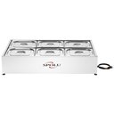 Ver imagem 1 de Buffet Térmico de Bancada 6 Cubas SPL506BC Spolu 220V