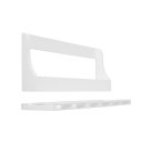 Ver imagem 3 de Porta Taças e Prateleira Adega Decorativa para Vinhos Garrafas Bares Branco Laca