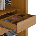 Ver imagem 4 de Guarda Roupa de Casal Trianon 2 Portas de Correr Cinamomo Areia Zanzini