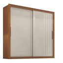 Ver imagem 1 de Guarda Roupa de Casal Trianon 2 Portas de Correr Cinamomo Areia Zanzini