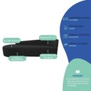 Ver imagem 5 de Recamier Curvo Orgânico 160cm 2 Lugares Lado Esquerdo para Sala de Estar Bouclé Paris