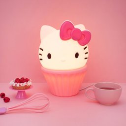 Luminária 3d Hello Kitty Cake Rosa Bivolt - 2