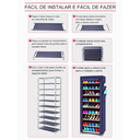 Ver imagem 2 de Sapateira com 9 Prateleiras para Organizar Calçados e Objeto