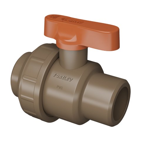 Registro de Esfera Soldável com União 60mm Fortlev