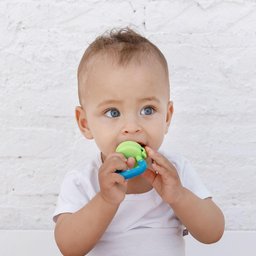 Porta-Frutinha em Silicone Buba Azul e Verde - 2