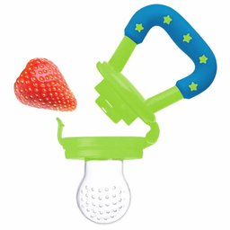 Porta-Frutinha em Silicone Buba Azul e Verde - 6