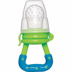 Porta-Frutinha em Silicone Buba Azul e Verde