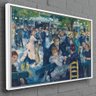 Quadro O Baile de Moulin de la Galette Pierre Auguste Renoir:120x80 cm/DOURADA - 8