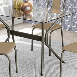 Tampo de Vidro para Mesa de Jantar 120cm - 1