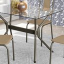 Ver imagem 1 de Tampo de Vidro para Mesa de Jantar 120cm Transparente
