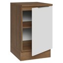 Ver imagem 6 de Balcão de Cozinha 50cm 1 Porta Rustic/branco Stella Madesa