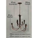 Ver imagem 2 de Luminária Dupla de Metal Artesanal para Decoração de Sala de Jantar