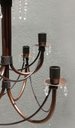 Ver imagem 4 de Luminária Dupla de Metal Artesanal para Decoração de Sala de Jantar
