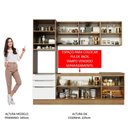 Ver mais imagens de Cozinha Completa Madesa Lux Com Armário E Balcão 7 Portas 3 Gavetas
