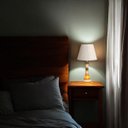 Ver imagem 2 de Abajur de Cerâmica Pequeno para Quarto e Sala Paris New Sunset