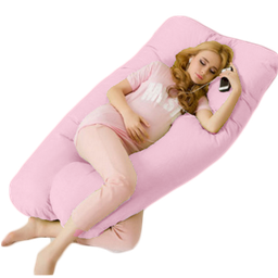 Capa para Travesseiro Gigante Anatômico 170x80cm Happy Line - Rosa - 1