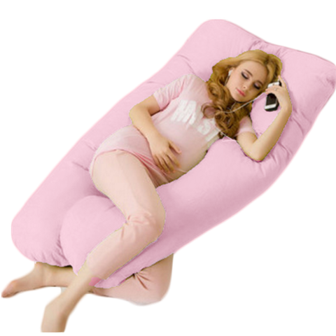 Capa para Travesseiro Gigante Anatômico 170x80cm Happy Line - Rosa