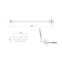 Ver imagem 2 de Kit de Instalação para Bacia Fixação Lateral Cromado 1201.c.kit.pcd Deca