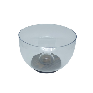 Pote De Vidro Com Base Mdf 23 Cm HOME DESING