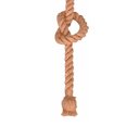 Ver imagem 1 de Lustre Pendente Corda para 1 Lâmpada E27 Bivolt