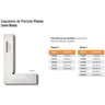 Esquadro de Precisão Plano sem Base - Classe 1 - Cap. 500 X 330 Mm - Din 875 - Ref. 170.069-4 - 5