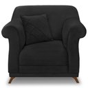 Ver imagem 7 de Kit 2 Poltronas Decorativas Retro Polo Suede 1105 Ezz 1105