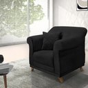 Ver imagem 3 de Kit 2 Poltronas Decorativas Retro Polo Suede 1105 Ezz 1105