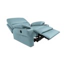 Ver imagem 7 de Poltrona do Papai Sala de Cinema Reclinável Mia Power Elétrico Base Fixa Couro Azul Celeste G40 - Gr