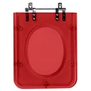 Ver imagem 1 de Assento Sanitario Poliester Quadra Vermelho para vaso Deca