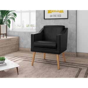 Poltrona Decorativa San Diego Clinica Sala Recepção Corino