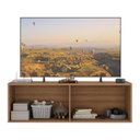 Ver imagem 4 de Rack para Tv até 50 Polegadas com 4 Portas Suspenso Multimóveis Mp1070 Rustic