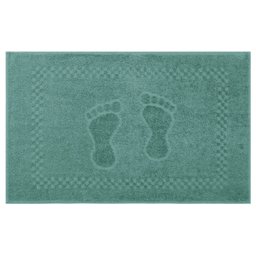 Toalha de Piso Pezinho 100% Algodão 45x68cm Appel Verde Inglês - 1