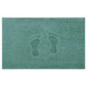 Toalha de Piso Pezinho 100% Algodão 45x68cm Appel Verde Inglês - 1