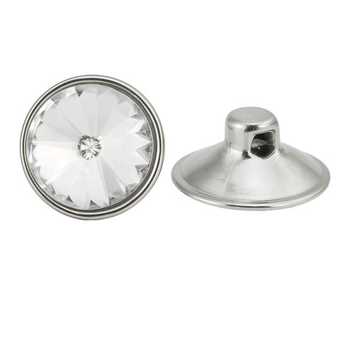30 Botões Capitonê Strass Tipo Cristal para Estofados Sofá, Cabeceira, Poltrona