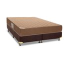 Ver imagem 1 de Cama Box Queen: Colchão Molas Bonnel Ortobom Hotelaria Nanolastic Orthotel Spring + Base CRC Suede M