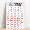 Ver imagem 1 de Placa Educacional Algarismos Romanos - 40x60cm