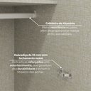 Ver imagem 7 de Quarto Modulado Casal Completo 9 Portas 9 Gavetas Canto Reto Bellagio Casa 812