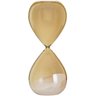 Ampulheta Decorativa Para Casa De Vidro Areia Branca 19cm - 1