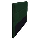 Ver imagem 3 de Cabeceira Solteiro Brick P02 90 cm Para Cama Box Suede Verde