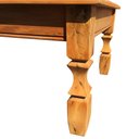 Ver imagem 6 de Mesa de Centro Artesanal Em Madeira Rústica Com Pés Esculpidos Libertas Rosas Artesanato