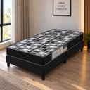 Ver imagem 5 de Colchão de Espuma Solteiro Safira D20 88x188 Dupla Face para Cama Beliche e Box:Estampado